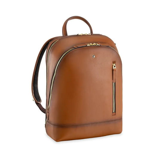 Lapis Bard Ducorium Hampton 14Inch Laptop Backpack Bag Cognac